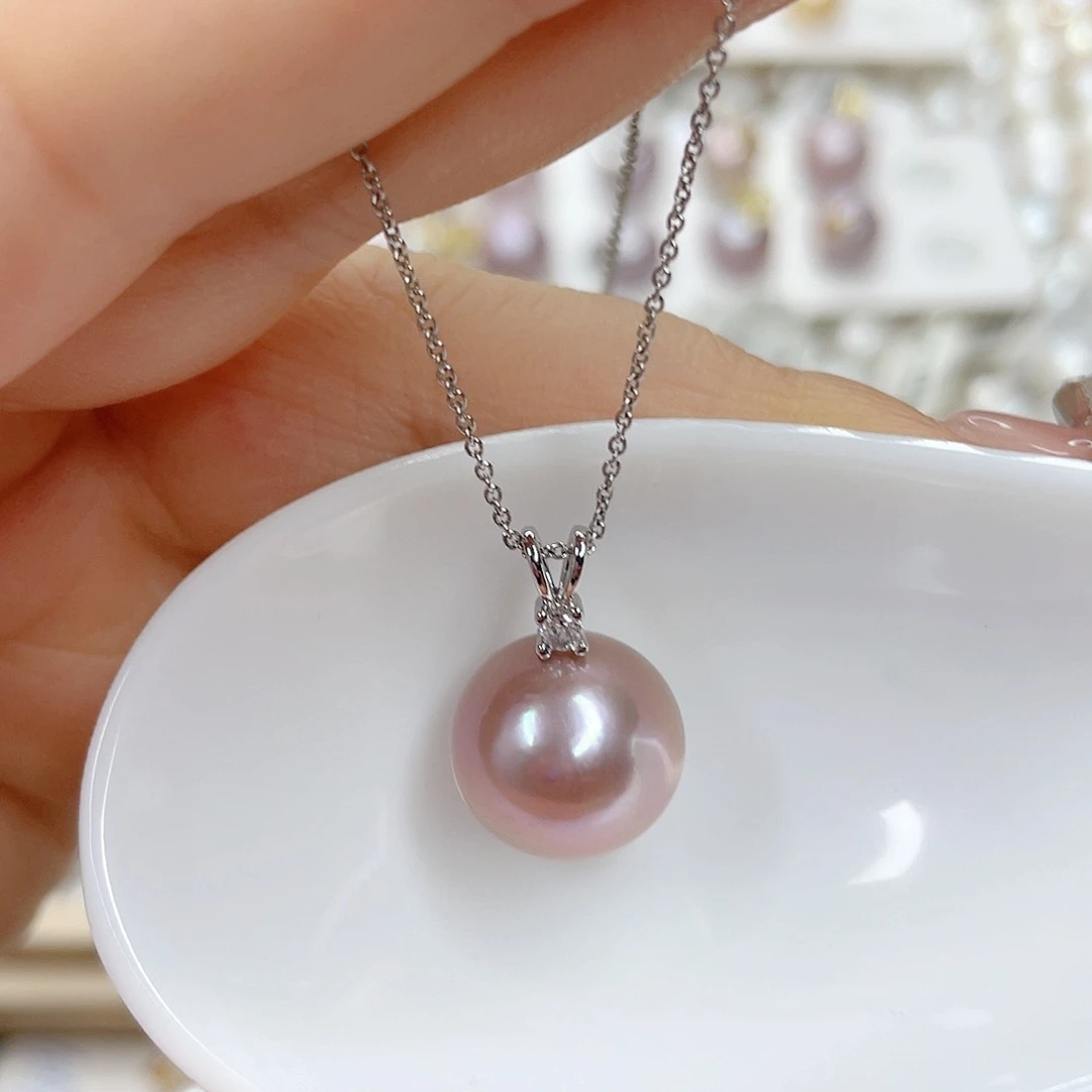 淡水珍珠合金吊坠(赠链)