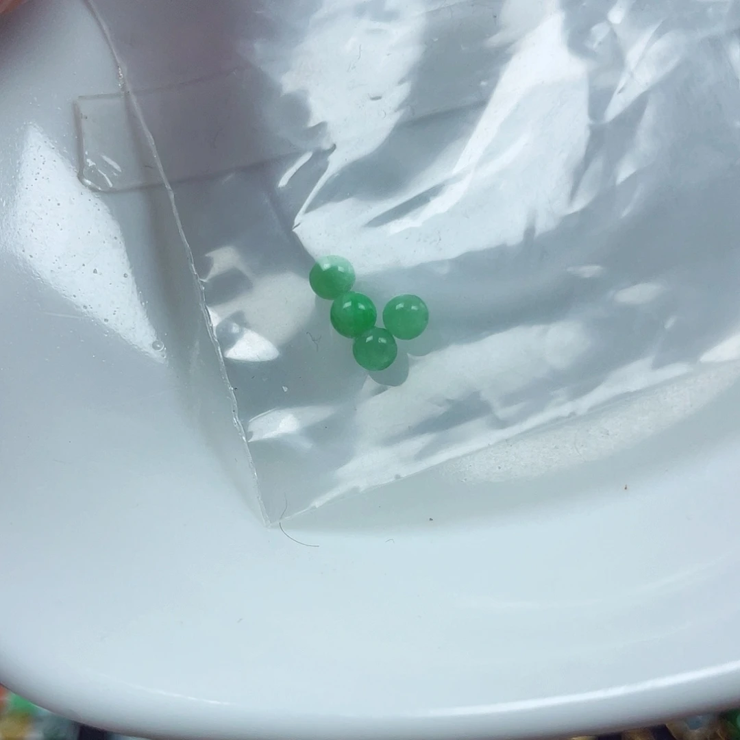 ****W翡翠未镶嵌手链天然缅甸翡翠A货卡