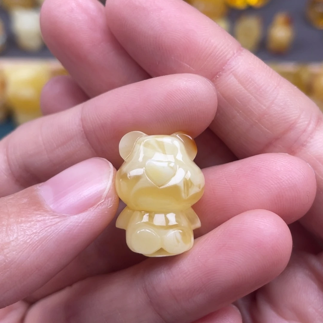 未镶嵌琥珀裸石蜜蜡
