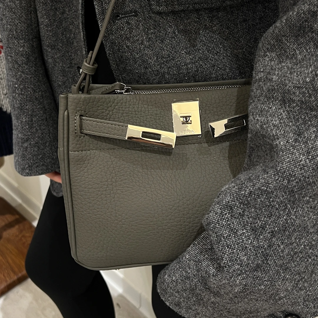 White   330凯丽25托特包   双肩带腋下包拉链包斜挎包