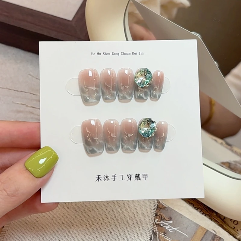 【波浪】——禾沐手工穿戴甲