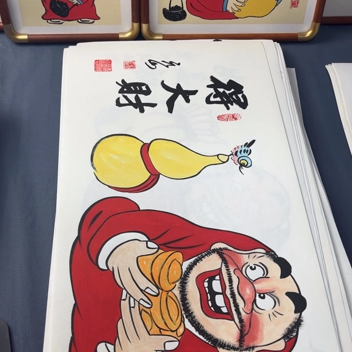 国画禅意画纯手绘作品