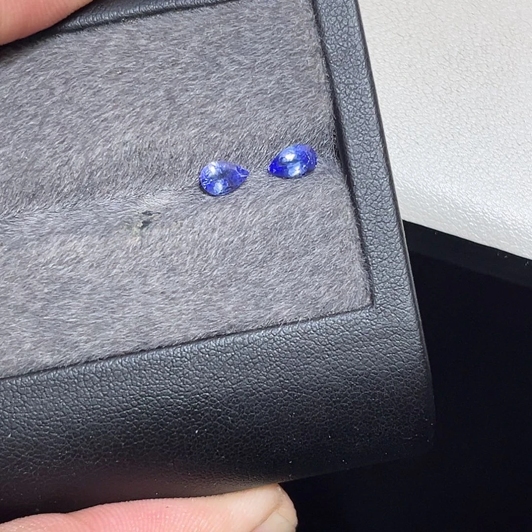 坦桑石裸石未镶嵌裸石4x6