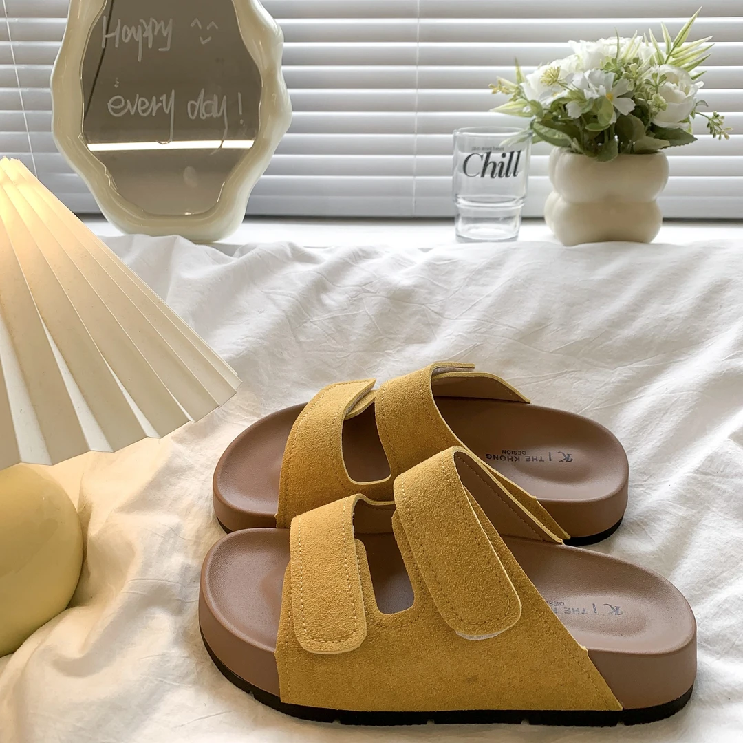 超火厚底勃肯凉拖鞋女夏外穿2025春季新款休闲时尚配裙子沙滩凉鞋