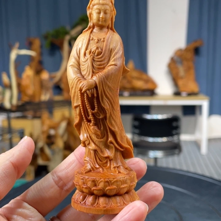 柏木（崖柏）手把件