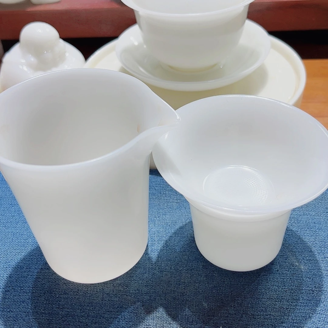 素烧璞玉1公杯茶漏1111