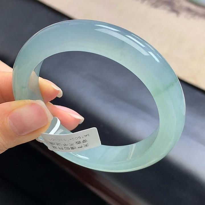 翡翠未镶嵌手镯冰葡萄