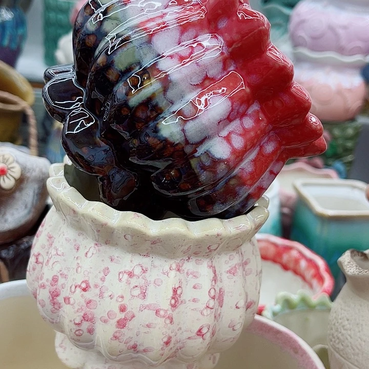 多肉绿植陶瓷花盆