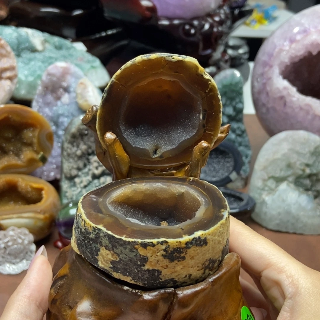 紫晶未镶嵌摆件水晶