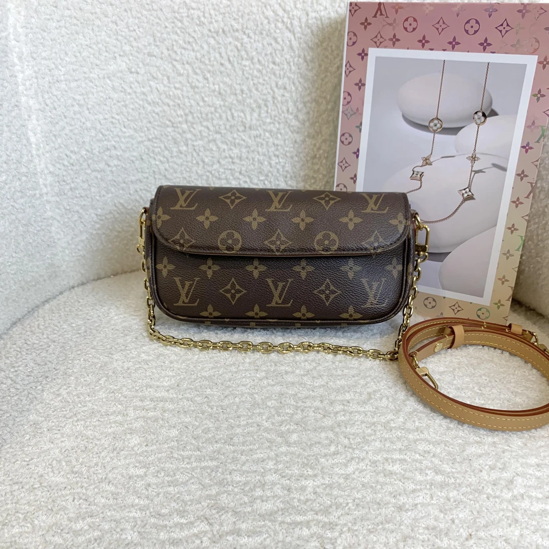 99新 LouisVuitton/路易威登 壹臻娇/老花ivy 84346701