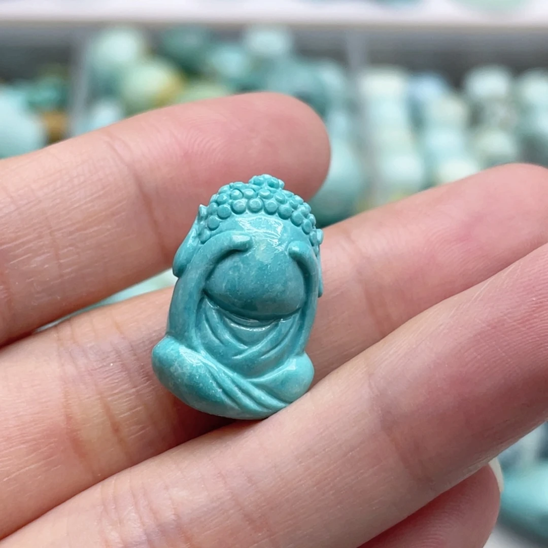 茗***茶未镶嵌绿松石珠宝奇石