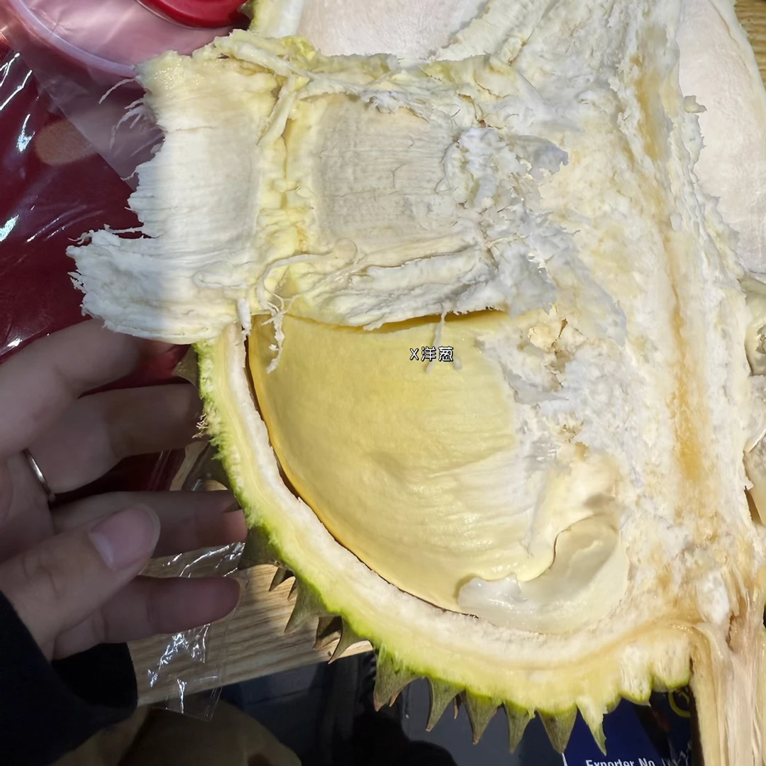 （750g纯肉）新鲜现拨树熟泰国金枕榴莲 核小金枕泰国