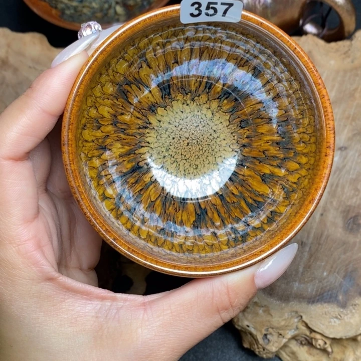 茶盏建窑建盏主人杯357