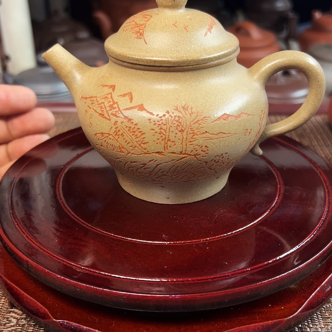 紫砂茶壶宜兴原矿紫砂壶230毫升容量