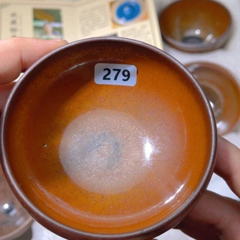 茶盏原矿原釉柴烧建盏