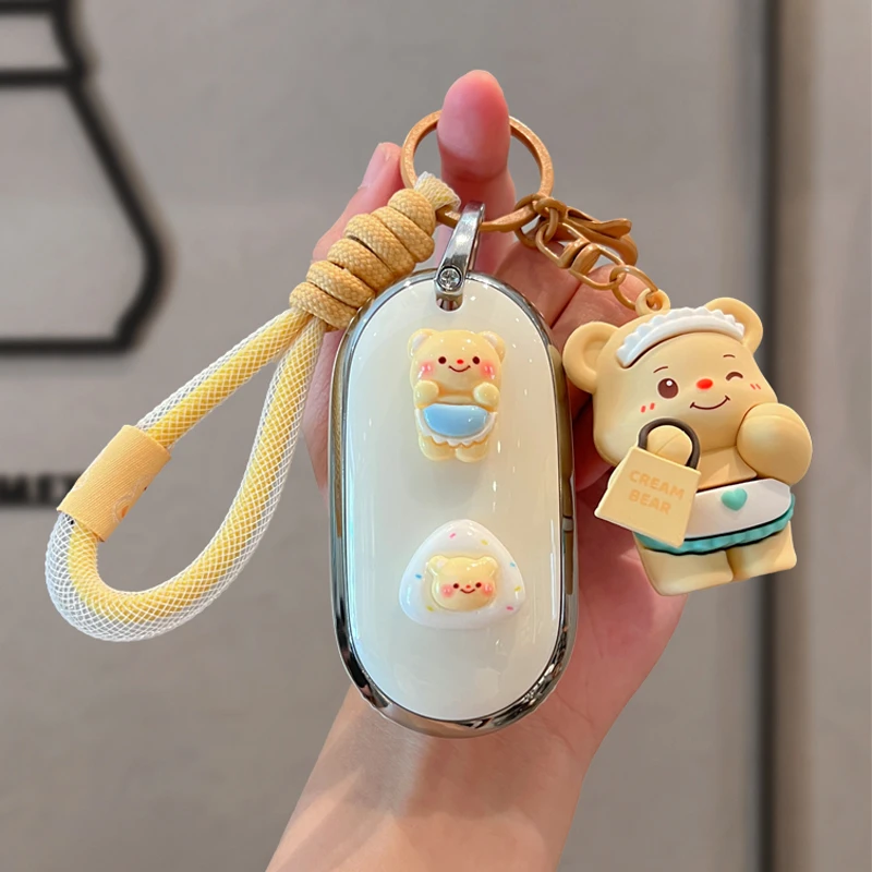 奔驰新款钥匙套E350el/C级/GLC/S级/C350el/EQE/CLE个性扣E级壳包