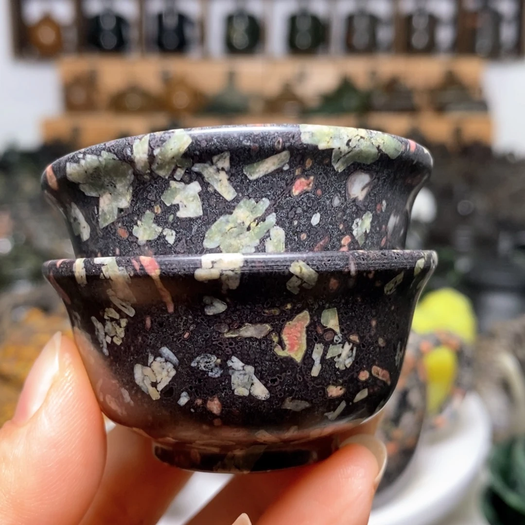 梅花玉福利款翻边杯2
