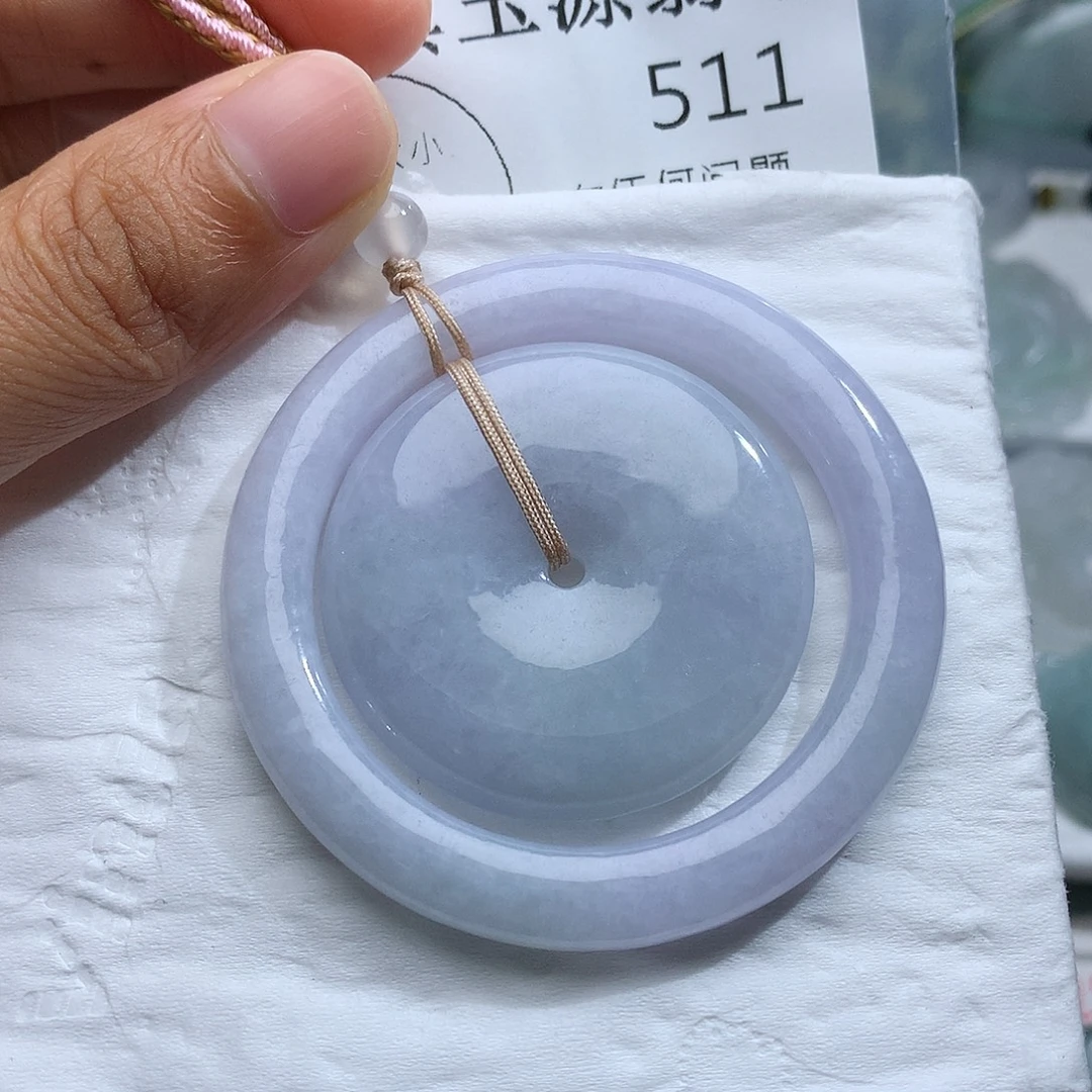 翡翠未镶嵌颈饰511