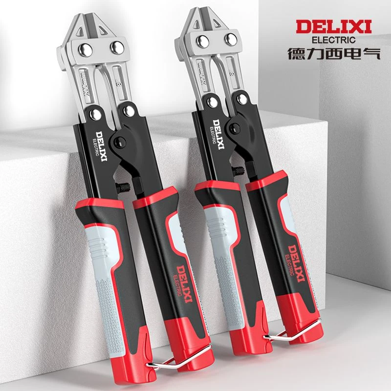 德力西断线钳剪刀钢筋剪断钳多功能省力迷你钢丝大力剪铁丝钳子