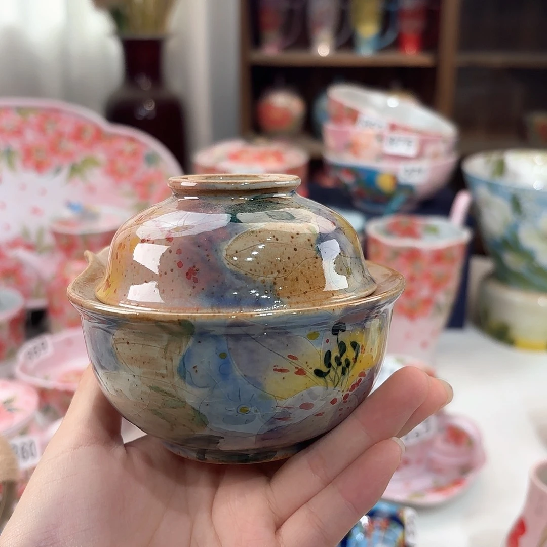 ❀***у景德镇手绘高温釉下彩陶瓷茶具