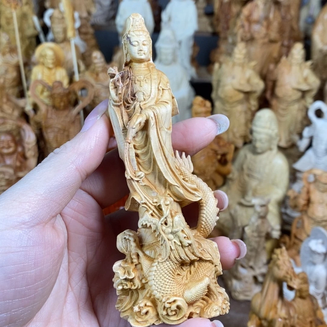 木微瑕崖柏13高御龙观音