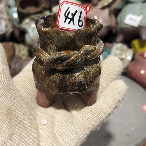 粗陶花盆制作就这样了