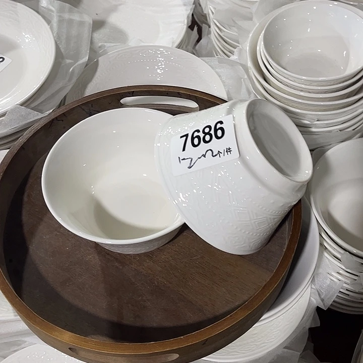 瓷片微瑕外贸餐具7686