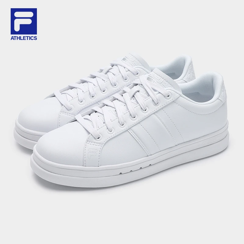 Fila/斐乐情侣款【简约休闲网球生活鞋】夏季白色轻便百搭低帮板鞋