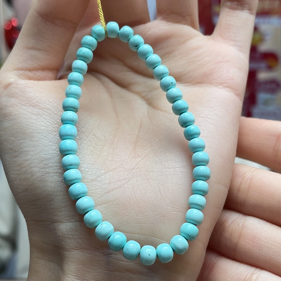 绿松石未镶嵌颈饰