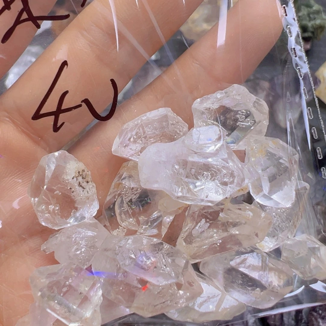 水晶珠宝半成品未镶嵌果*