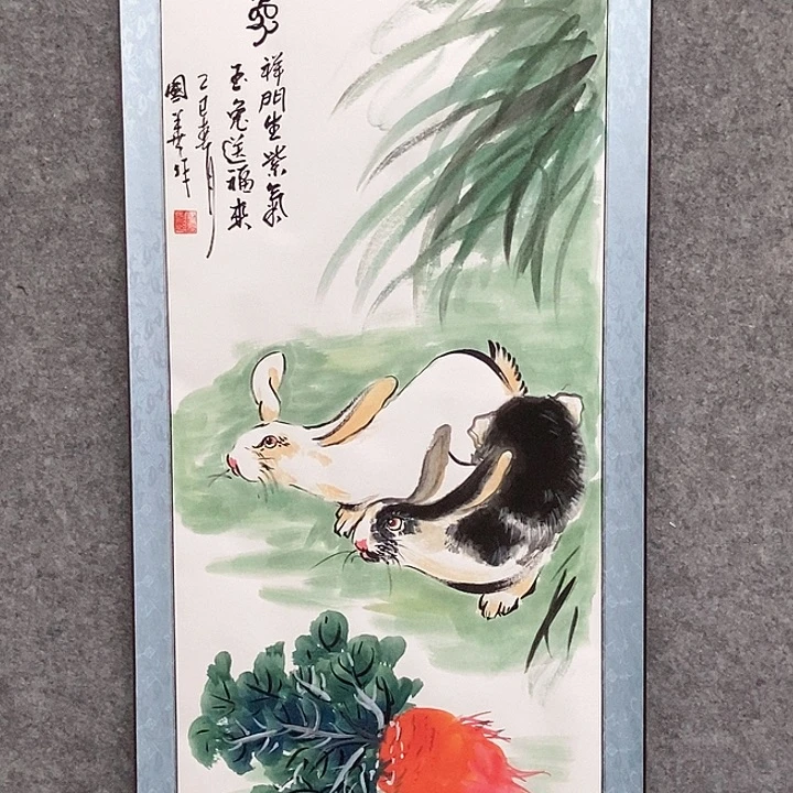 国画刘国华手绘作品111