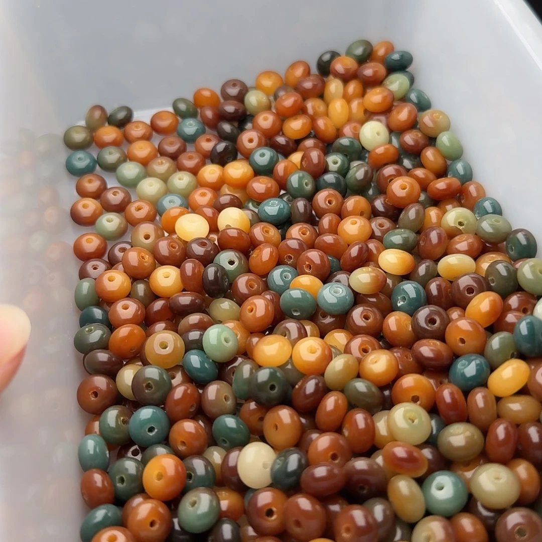 吊坠菩提根/象牙果120颗敦煌算盘9
