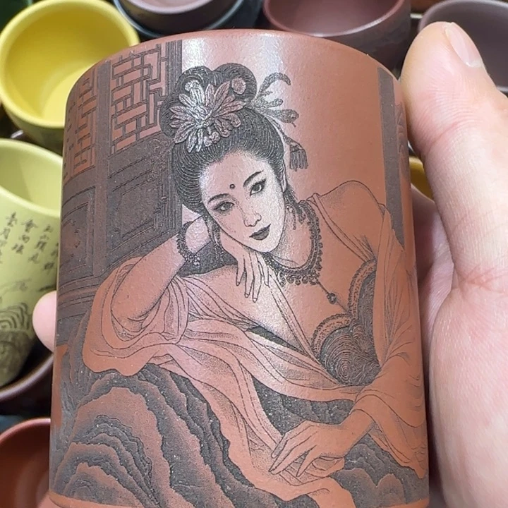 茶杯紫砂全手工制作工艺