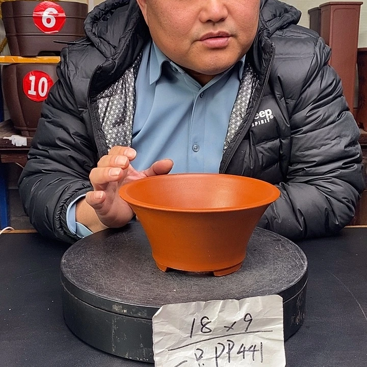 紫砂花盆货号一只PP441