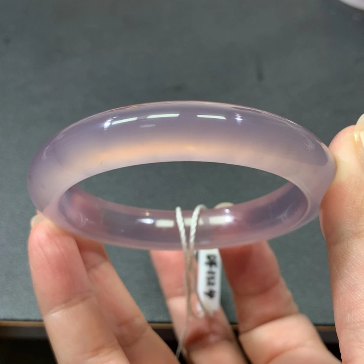 花***颜玛瑙/玉髓未镶嵌手镯