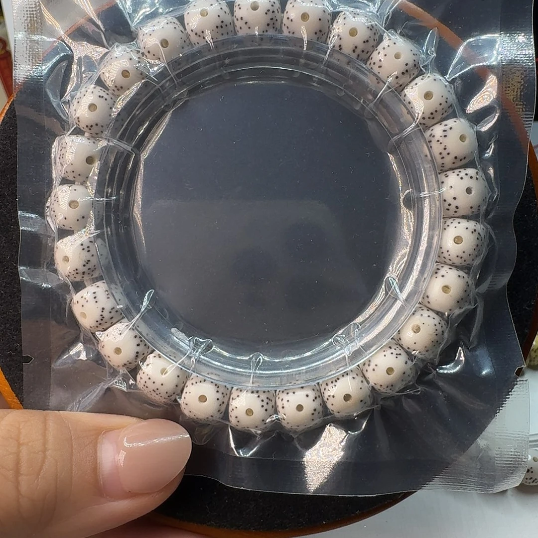 手串星月菩提原白原生态卡9正月留白