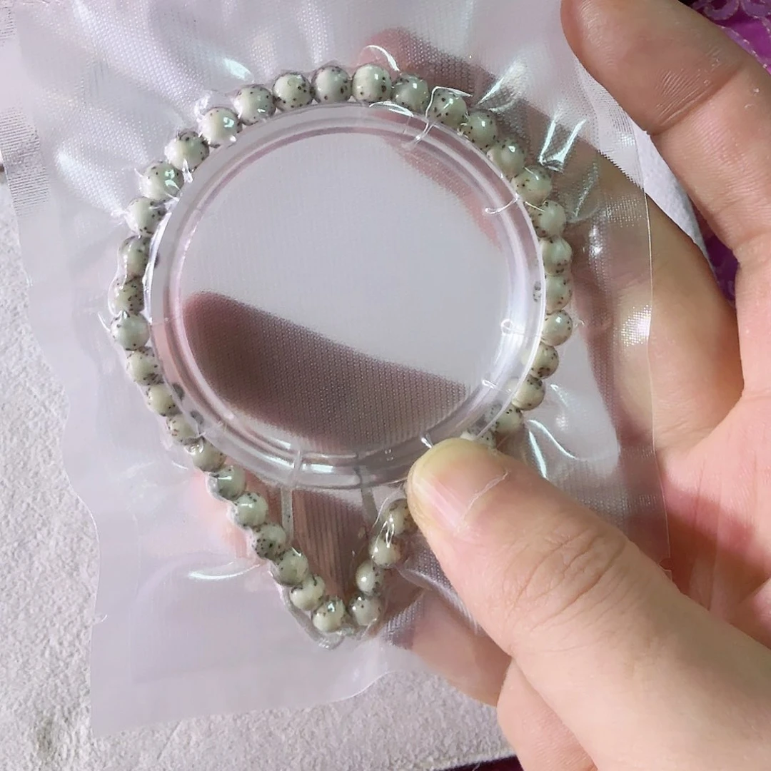 星月菩提手串留白圆6