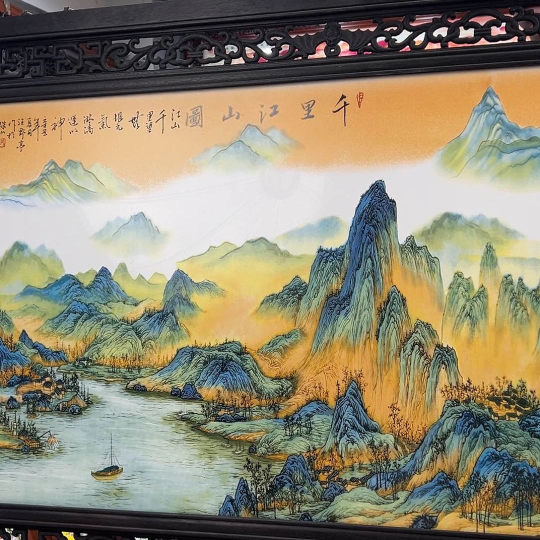 瓷片景德镇瓷板画