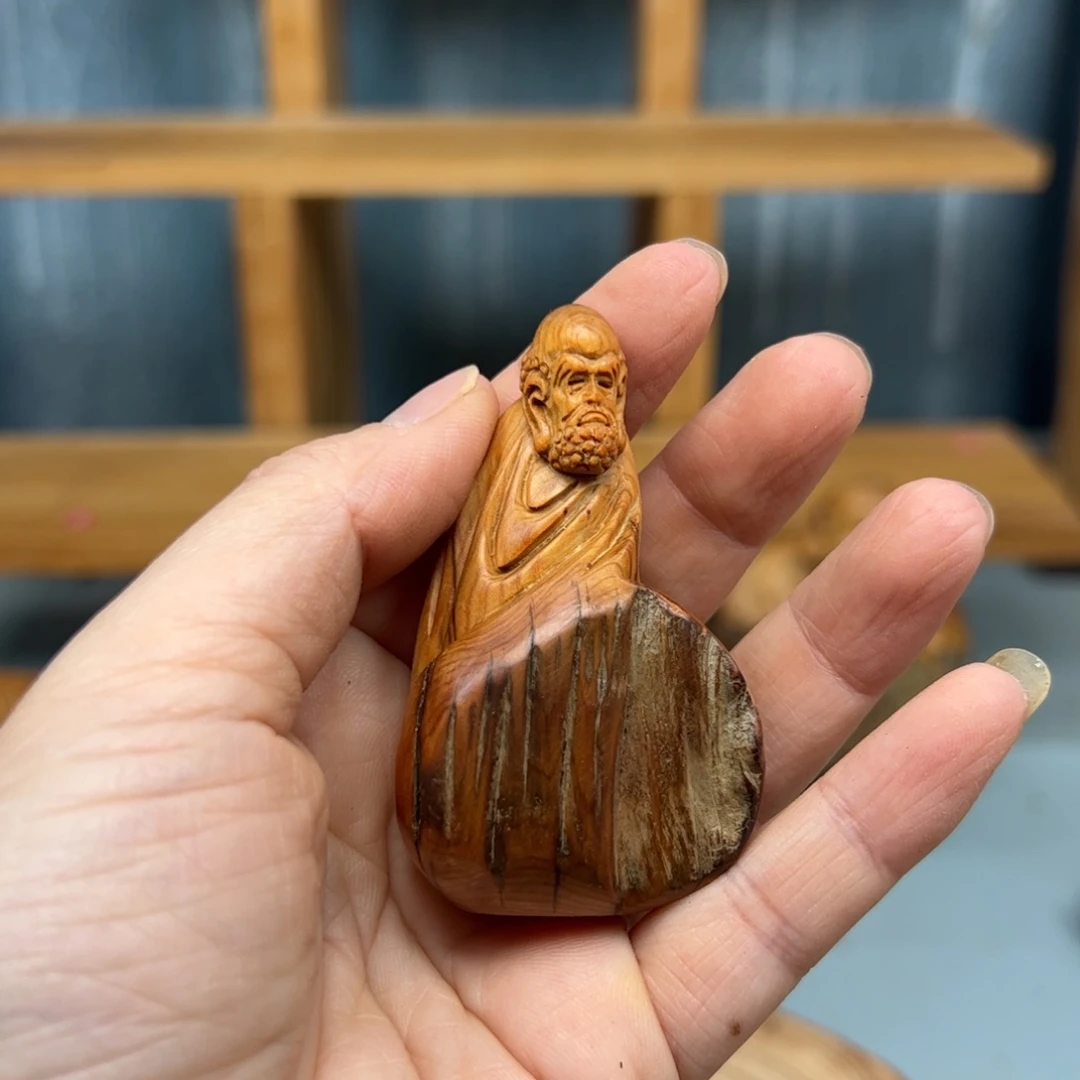 柏木崖柏木摆件手把件44