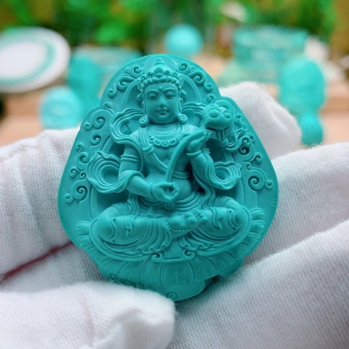 绿松石未镶嵌配饰