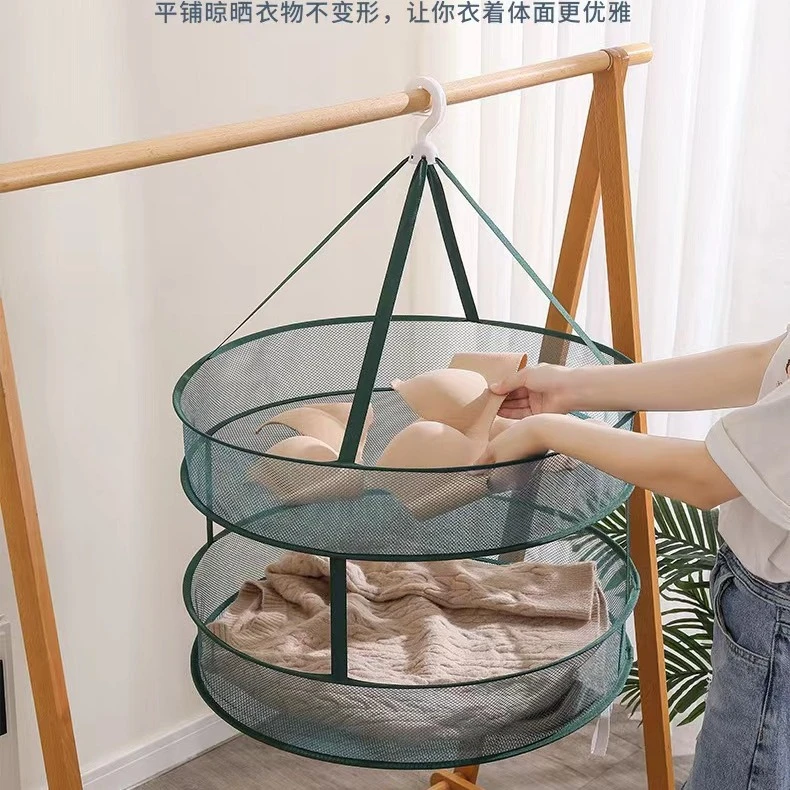 晾衣网晒袜子神器晒衣篮网兜家用毛衣羊毛衫晾晒专用平铺晾衣架子