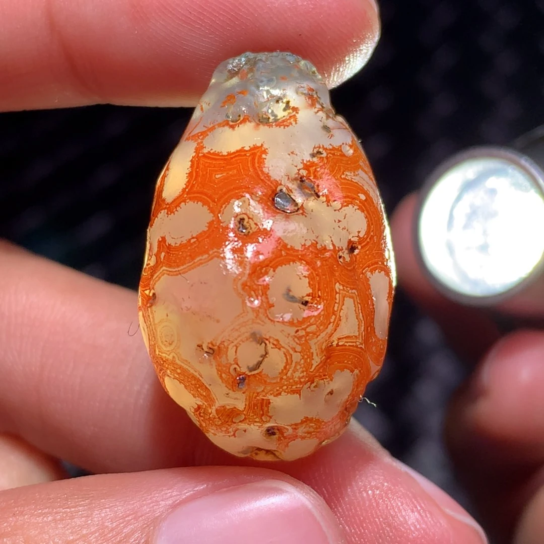 未镶嵌玛瑙/玉髓珠宝半成品