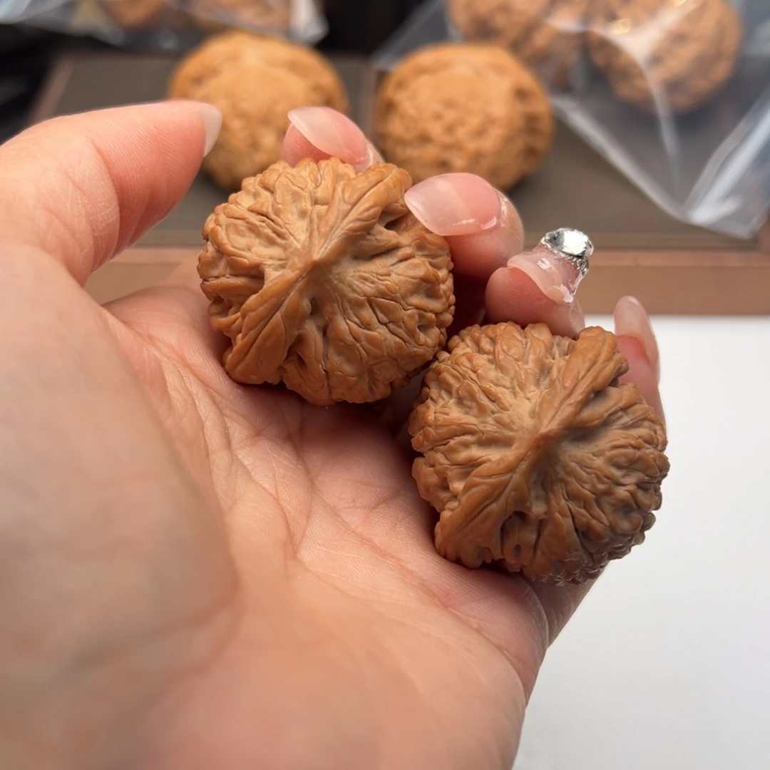文玩核桃把件莲花37