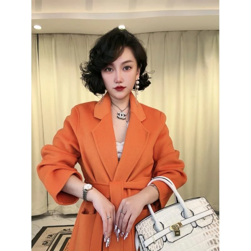【亏品】一生一件羊毛大衣气质轻奢ED24090017