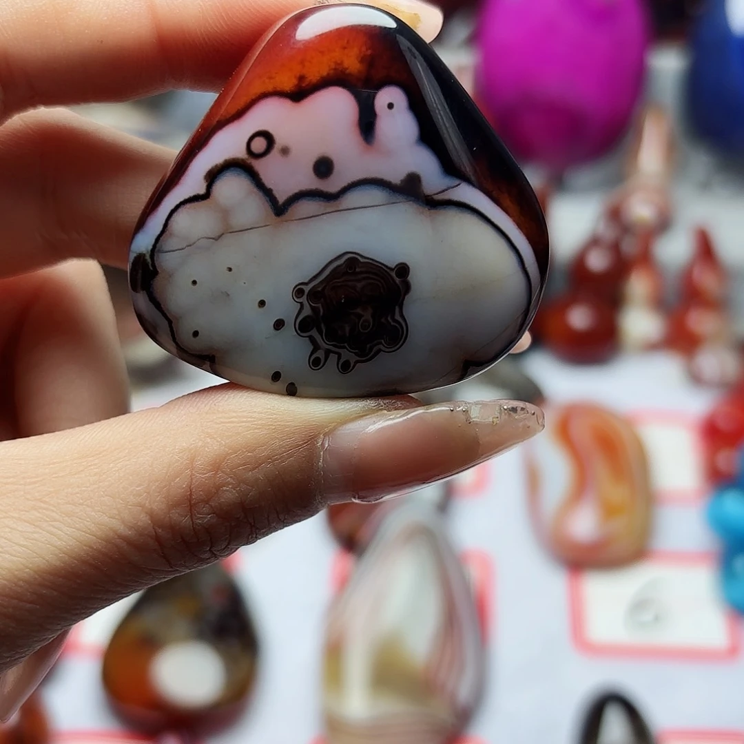 玛瑙/玉髓珠宝奇石未镶嵌老*