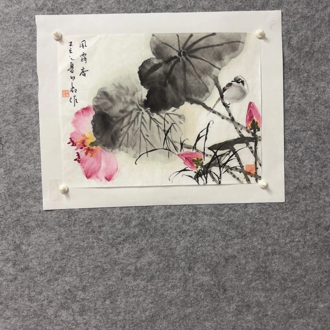 大***徐书法白老师国画花鸟