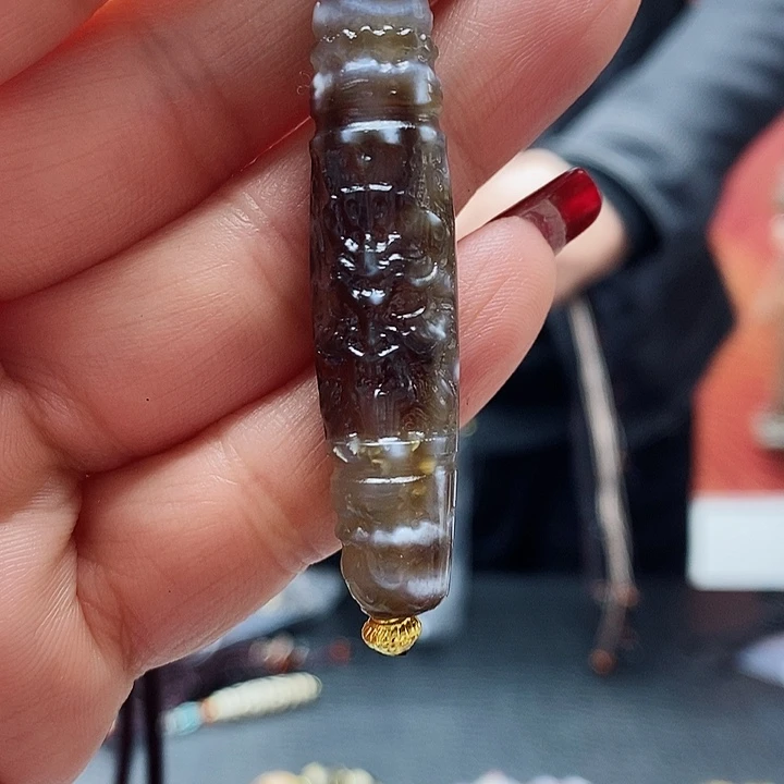 玛瑙/玉髓颈饰合金