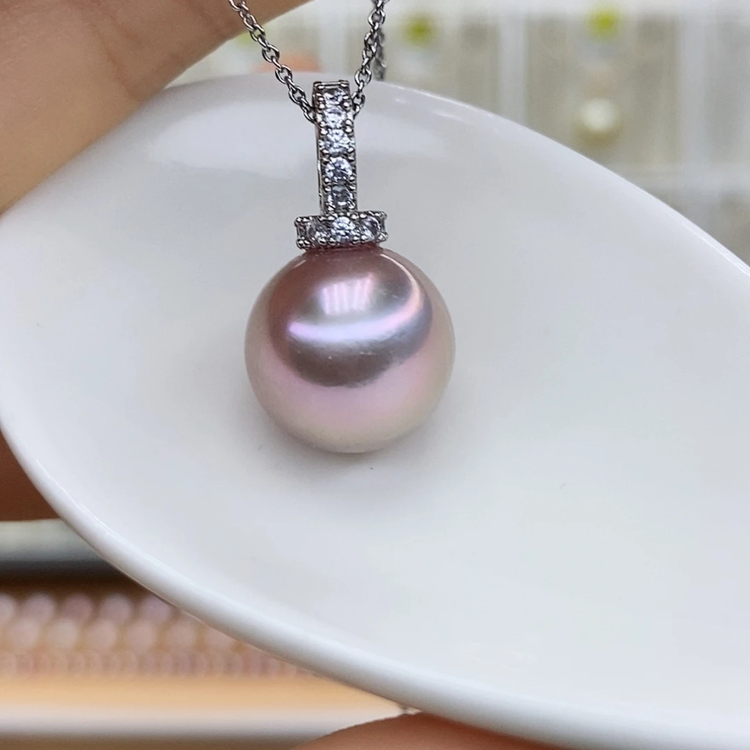 淡水珍珠未镶嵌吊坠(赠链)