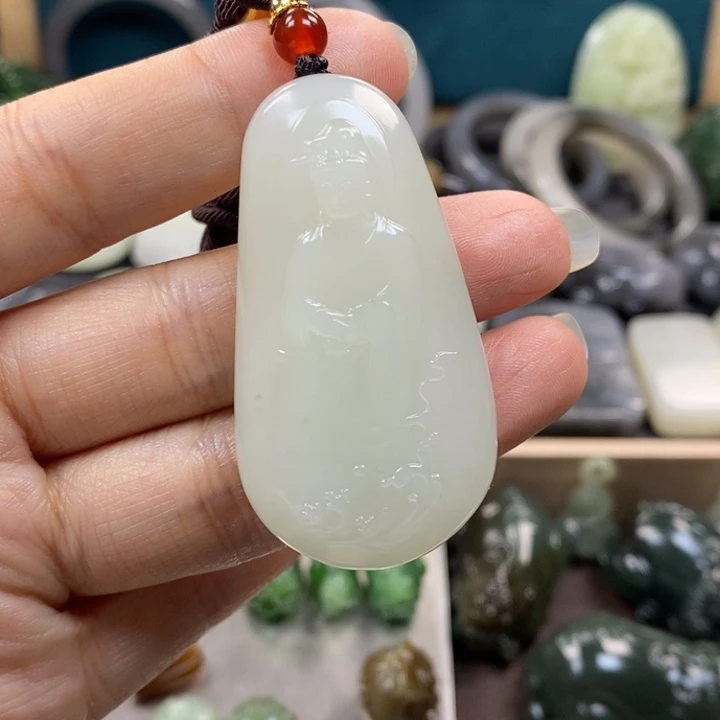 和田玉颈饰未镶嵌用****3