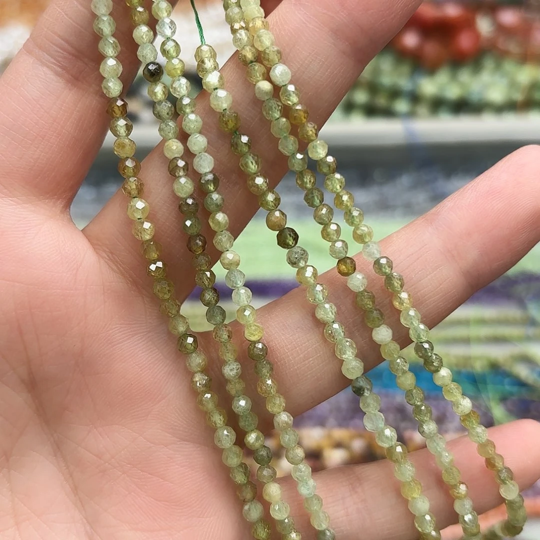 玛瑙/玉髓未镶嵌珠宝半成品卡3绿石榴切一条